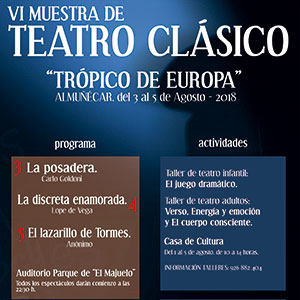 VI Muestra de Teatro Clásico Trópico de Europa