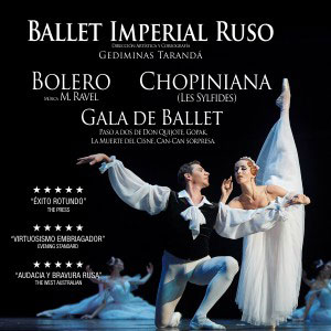 Chopiniana + Bolero + Gala de Ballet