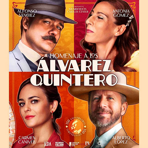 Homenaje a los Álvarez Quintero