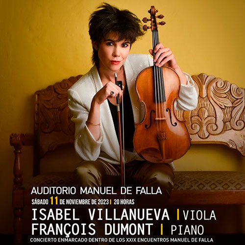 Isabel Villanueva, viola - François Dumont, piano