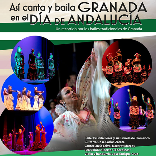 Así canta y baila Granada en el día de Andalucía